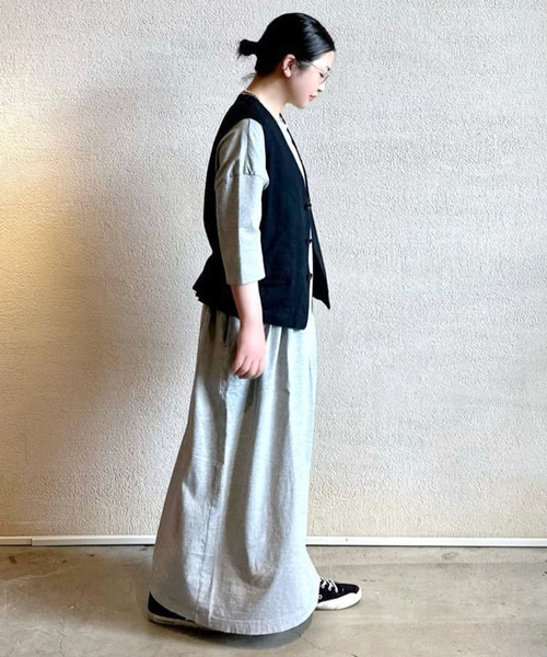 journal standard luxe サテンクルーネックスリットワンピース セール