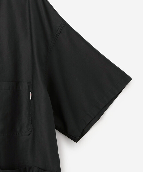 DANTON（ダントン）の「DANTON | ライトモールスキン 半袖カバーオールジャケット MEN（カバーオール・メンズ・ブルー/チャコール・40/42）」の12枚目の写真
