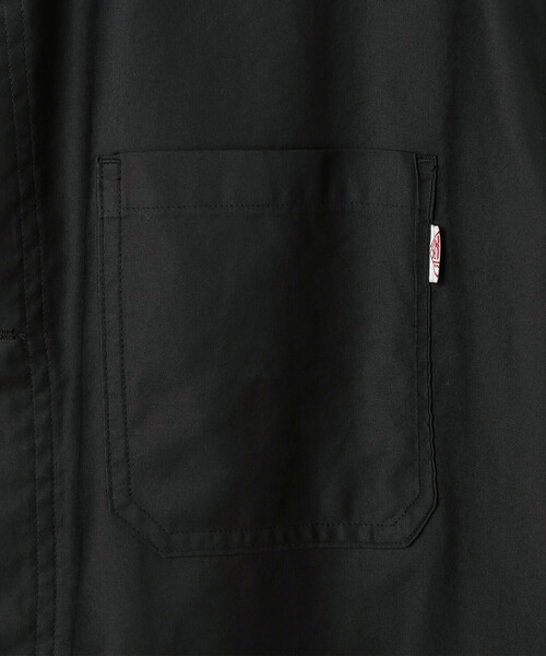 DANTON（ダントン）の「DANTON | ライトモールスキン 半袖カバーオールジャケット MEN（カバーオール・メンズ・ブルー/チャコール・40/42）」の8枚目の写真