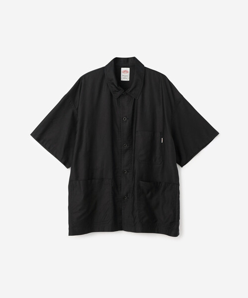 DANTON（ダントン）の「DANTON | ライトモールスキン 半袖カバーオールジャケット MEN（カバーオール・メンズ・ブルー/チャコール・40/42）」の15枚目の写真