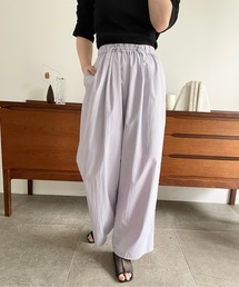 LOWRYS FARM | ドロストナイロンワイドパンツ　193236(その他パンツ)