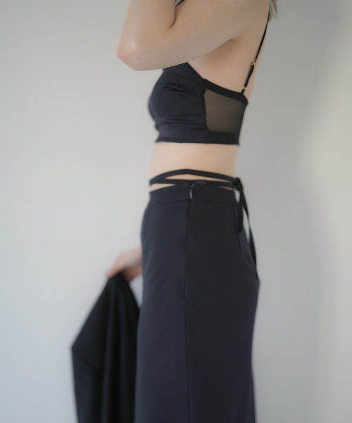 EMILY WEEK × IENA サテン バンドゥブラ　2SET EMILY WEEK × IENA】サテン バンドゥブラ（ブラジャー）｜EMILY