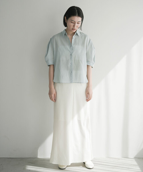 EMILY WEEK × IENA サテン バンドゥブラ　2SET EMILY WEEK × IENA】サテン バンドゥブラ（ブラジャー）｜EMILY