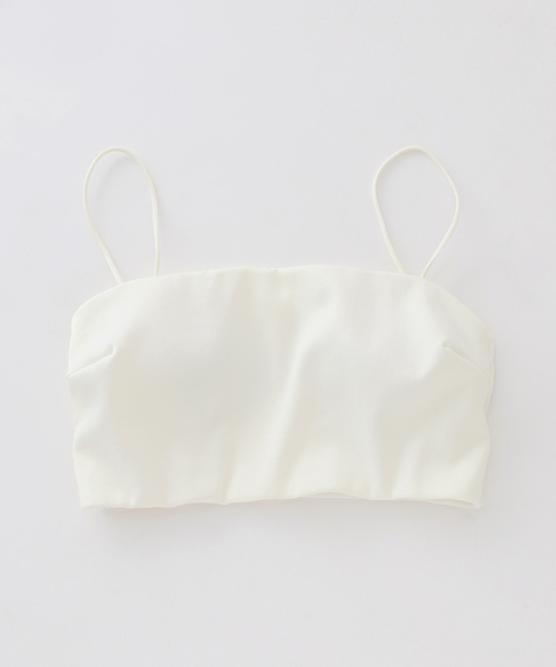 EMILY WEEK × IENA】サテン バンドゥブラ（ブラジャー）｜EMILY WEEK