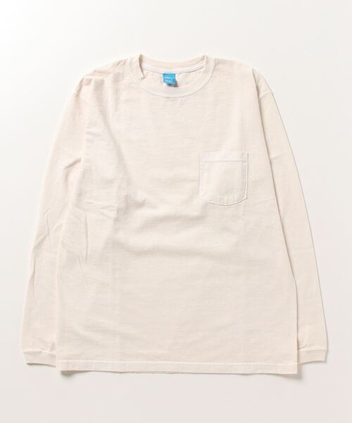 Good On（グッドオン）の「GOOD ON　L/S クルーポケット Tシャツ GOLT1306（Tシャツ/カットソー・メンズ・ナチュラル/ブラウン・S/M/L/XL）」の16枚目の写真