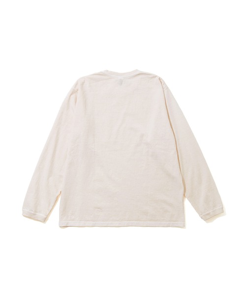 Good On（グッドオン）の「GOOD ON　L/S クルーポケット Tシャツ GOLT1306（Tシャツ/カットソー・メンズ・ナチュラル/ブラウン・S/M/L/XL）」の14枚目の写真