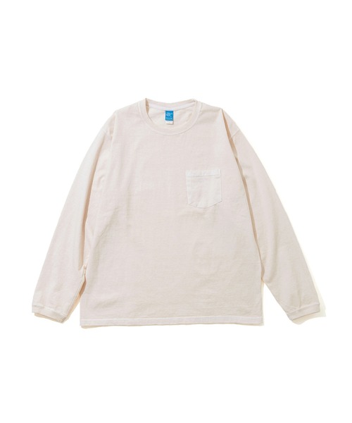 Good On（グッドオン）の「GOOD ON　L/S クルーポケット Tシャツ GOLT1306（Tシャツ/カットソー・メンズ・ナチュラル/ブラウン・S/M/L/XL）」の13枚目の写真
