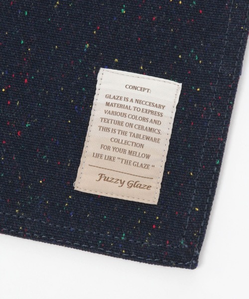 niko and...（ニコアンド）の「【Fuzzy glaze(ファジーグレイズ)】ネップランチョンマット（ランチョンマット/テーブルウェア・レディース・ホワイト/ネイビー・0）」の6枚目の写真