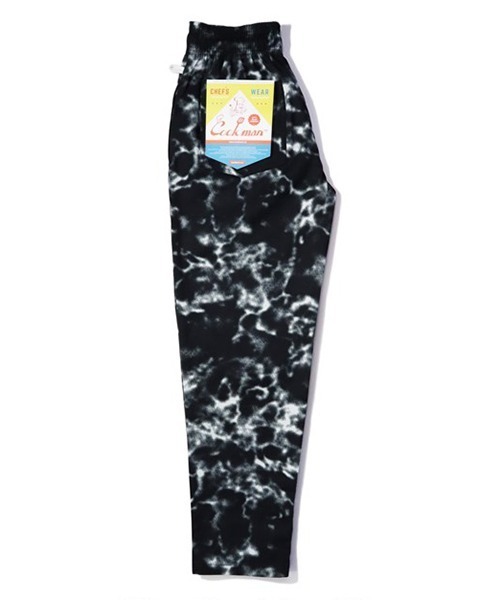 COOKMAN（クックマン）の「Cookman クックマン シェフパンツ イージーパンツ ワイドパンツ Marble Black（その他パンツ・メンズ・ブラック・MEDIUM/LARGE）」の4枚目の写真