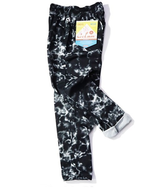 COOKMAN（クックマン）の「Cookman クックマン シェフパンツ イージーパンツ ワイドパンツ Marble Black（その他パンツ・メンズ・ブラック・MEDIUM/LARGE）」の2枚目の写真