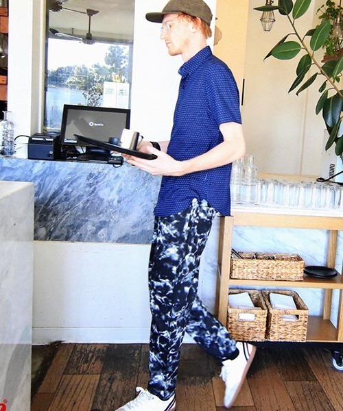 COOKMAN（クックマン）の「Cookman クックマン シェフパンツ イージーパンツ ワイドパンツ Marble Black（その他パンツ・メンズ・ブラック・MEDIUM/LARGE）」の5枚目の写真