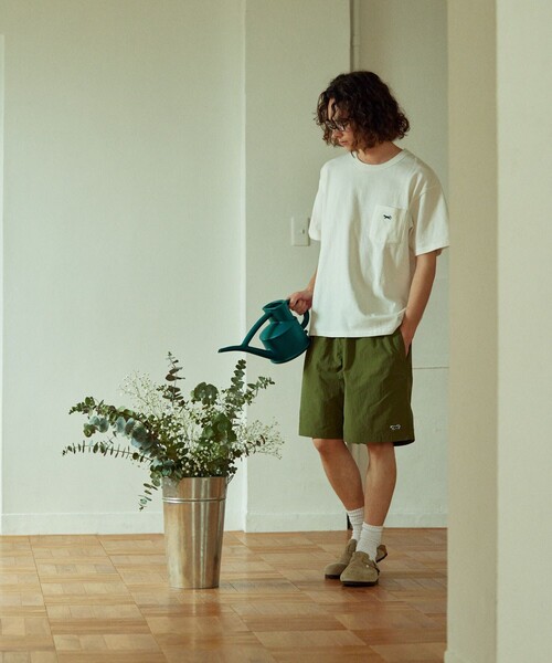 TOWNCRAFT（タウンクラフト）の「TOWN CRAFT/タウンクラフト 別注 ワンポイント クルーネック半袖ポケットTシャツ カットソー（Tシャツ/カットソー・メンズ・ホワイト/ブラック/グレー/イエロー/オリーブ・SMALL/MEDIUM/LARGE）」の12枚目の写真