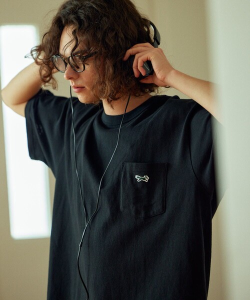 TOWNCRAFT（タウンクラフト）の「TOWN CRAFT/タウンクラフト 別注 ワンポイント クルーネック半袖ポケットTシャツ カットソー（Tシャツ/カットソー・メンズ・ホワイト/ブラック/グレー/イエロー/オリーブ・SMALL/MEDIUM/LARGE）」の16枚目の写真