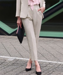 Flolia（フロリア）の「センタープレステーパードパンツ オフィス ビジネス フォーマル【洗える】（スラックス）」