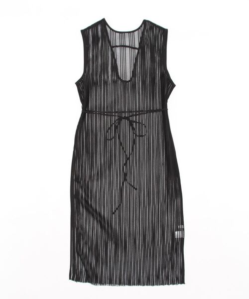 Miscere（ミスケーレ）の「☆ 2WAYアシメスリットストライプメッシュワンピース　252739（ワンピース・レディース・ブラック/オフホワイト・FREE）」の18枚目の写真