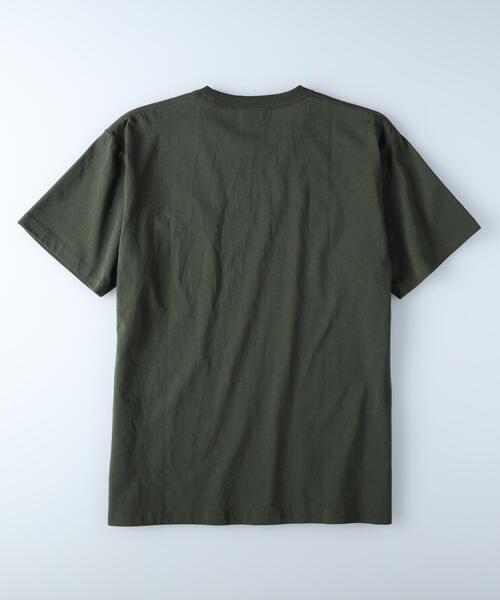 Lee(リー)の「Lee(リー)デニムポケット半袖Tシャツ(Tシャツ/カットソー・メンズ・ダークグリーン・M/L/XL)」の20枚目の写真