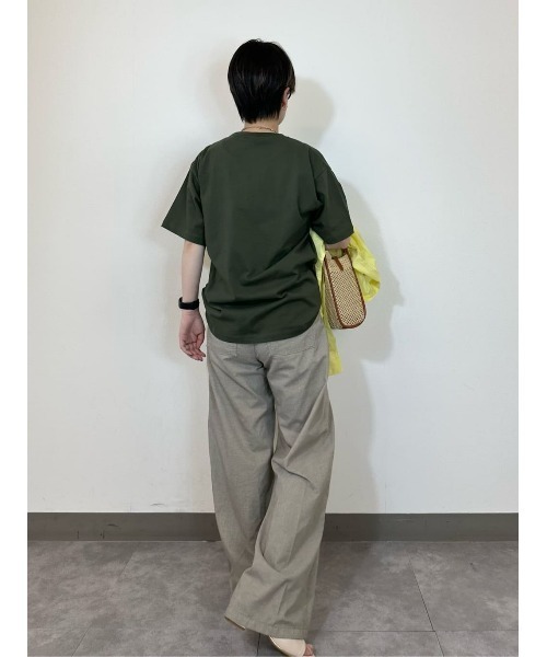 Lee(リー)の「Lee(リー)デニムポケット半袖Tシャツ(Tシャツ/カットソー・メンズ・ダークグリーン・M/L/XL)」の15枚目の写真