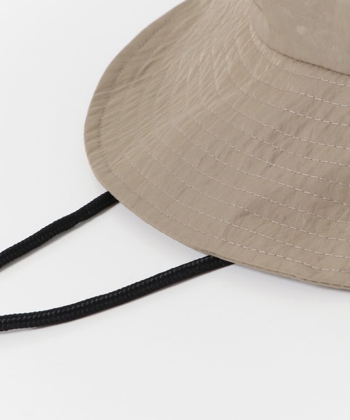 URBAN RESEARCH DOORS（アーバンリサーチドアーズ）の「ワッシャーナイロンレジャーハット（ハット・レディース・ベージュ/ブラック/カーキ・-）」の10枚目の写真
