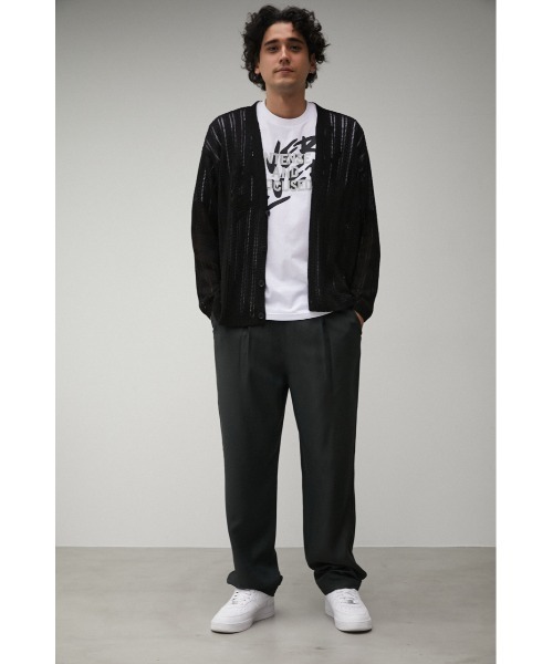 OPENWORK KNIT CARDIGAN/オープンワークニットカーディガン