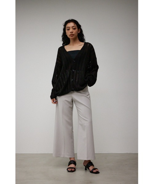 OPENWORK KNIT CARDIGAN/オープンワークニットカーディガン