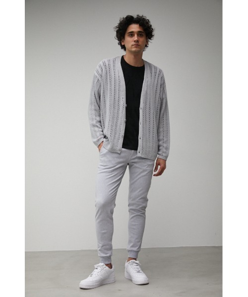 OPENWORK KNIT CARDIGAN/オープンワークニットカーディガン