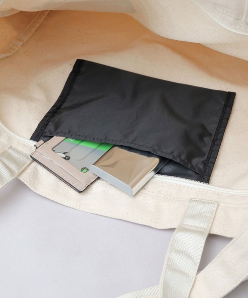 THRASHER(スラッシャー)の「大容量 2WAY キャンバス ショルダー トートバッグ (GONZ・マグロゴ)(トートバッグ・メンズ・オフホワイト/ブラック/ホワイト系その他/ブラック系その他・FREE)」の10枚目の写真