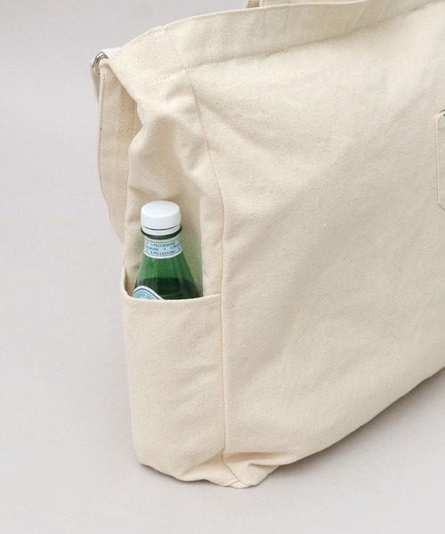 THRASHER(スラッシャー)の「大容量 2WAY キャンバス ショルダー トートバッグ (GONZ・マグロゴ)(トートバッグ・メンズ・オフホワイト/ブラック/ホワイト系その他/ブラック系その他・FREE)」の14枚目の写真