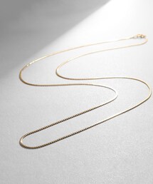 ◆K10ベネチアンフラット ネックレス（60cm）