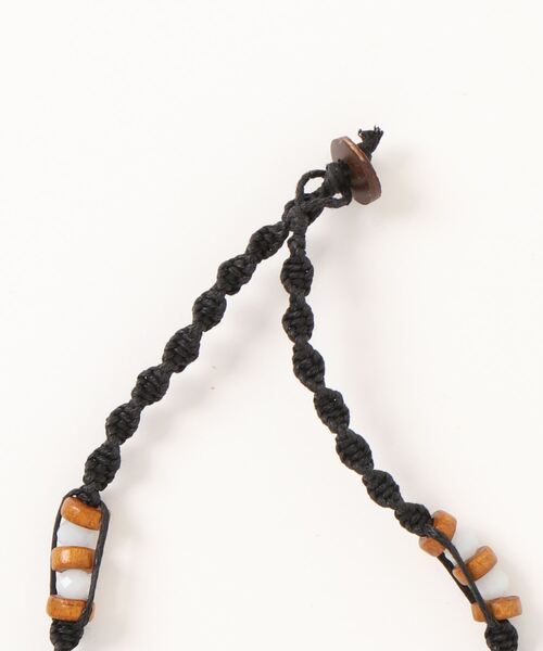 チャイハネ(チャイハネ)の「【チャイハネ】リトラネックレス(ネックレス・レディース・パープル/グリーン/ブラック/ライトブルー・FREE)」の6枚目の写真