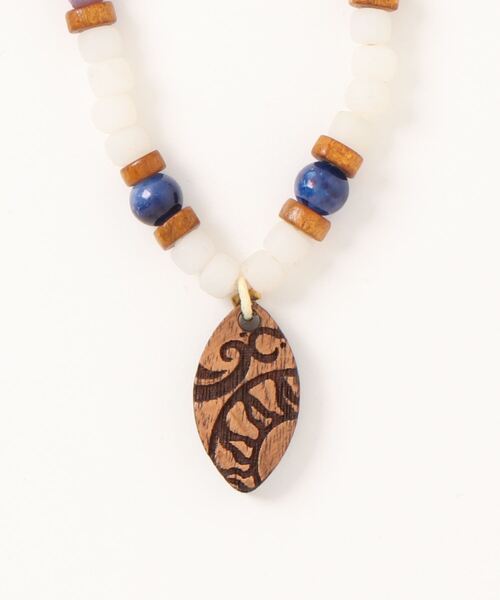 チャイハネ(チャイハネ)の「【チャイハネ】リトラネックレス(ネックレス・レディース・パープル/グリーン/ブラック/ライトブルー・FREE)」の12枚目の写真