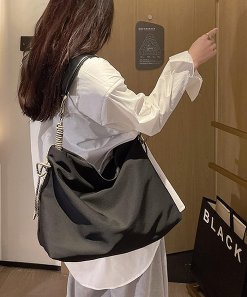Burner(バーナー)の「【OKUOKU 0909】ショルダーバッグ oku-bag-708570908111-48 U(ショルダーバッグ・レディース・ブラック・FREE)」の1枚目の写真