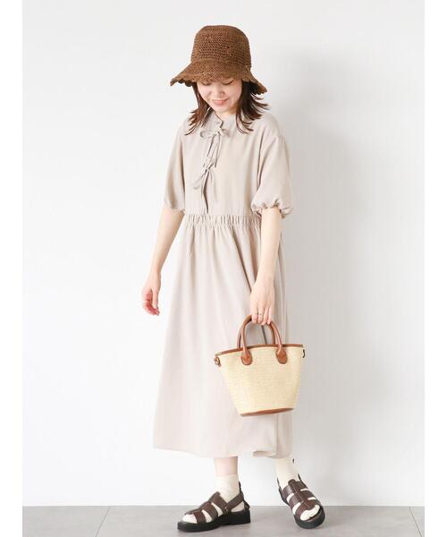 ehka sopo（エヘカソポ）の「リボンワンピース（ワンピース）」 - WEAR