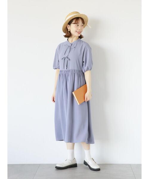 ehka sopo（エヘカソポ）の「リボンワンピース（ワンピース）」 - WEAR