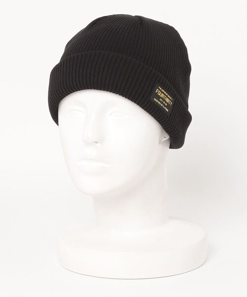 430（フォーサーティ）の「【430】MILTAG MID BEANIE（ニットキャップ/ビーニー・メンズ・グレー/ブルー/ブラック・FREE）」の5枚目の写真