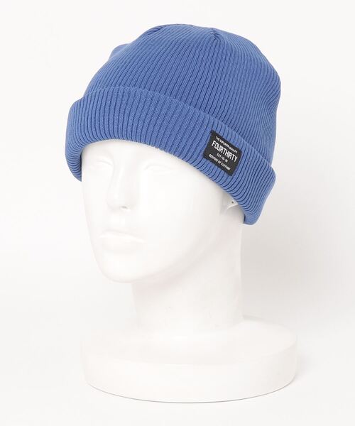 430（フォーサーティ）の「【430】MILTAG MID BEANIE（ニットキャップ/ビーニー・メンズ・グレー/ブルー/ブラック・FREE）」の7枚目の写真