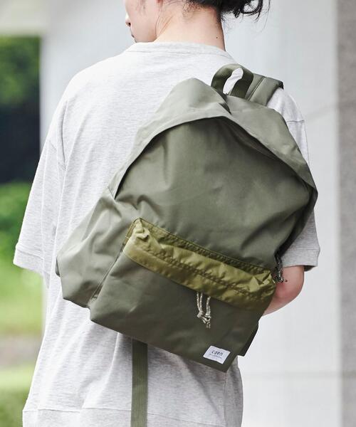 coen（コーエン）の「COEN　DAYPACK／デイパック（バックパック/リュック・メンズ・ブラック/オリーブ・FREE）」の3枚目の写真
