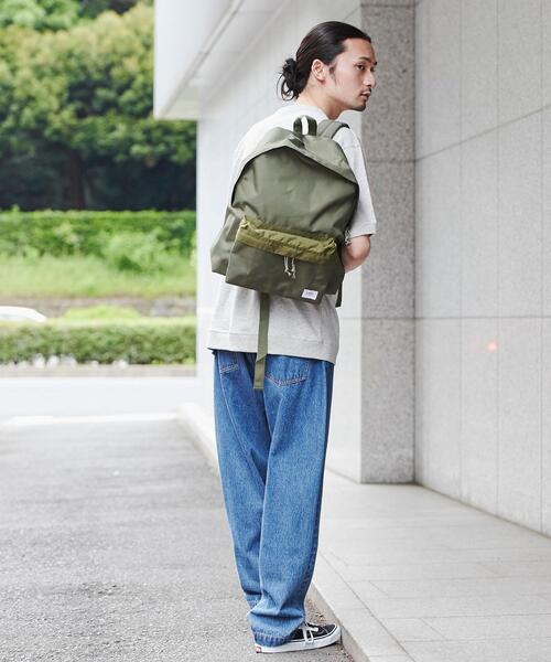 coen（コーエン）の「COEN　DAYPACK／デイパック（バックパック/リュック・メンズ・ブラック/オリーブ・FREE）」の4枚目の写真