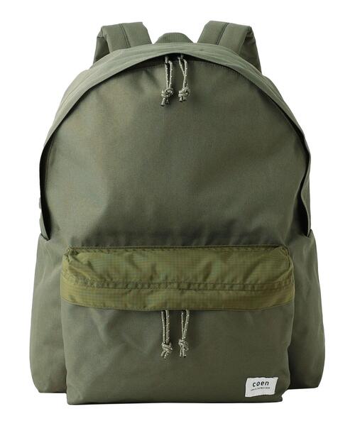 coen（コーエン）の「COEN　DAYPACK／デイパック（バックパック/リュック・メンズ・ブラック/オリーブ・FREE）」の10枚目の写真