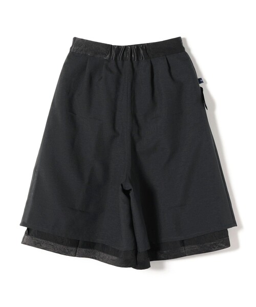 SHIPS（シップス）の「〈手洗い可能〉アセテート サテン タック ショーツ◆（その他パンツ・レディース・ブラック・36/38）」の10枚目の写真