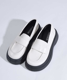 3-6C19 厚底 ローファー【Maison select -メゾンセレクト-】