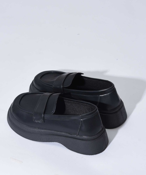 CALIFORNIA OUTFITTERS（カリフォルニア アウトフィッターズ）の「3-6C19 厚底 ローファー【Maison select -メゾンセレクト-】（ローファー・レディース・ホワイト/ブラック・23/24/24.5/23.5）」の10枚目の写真