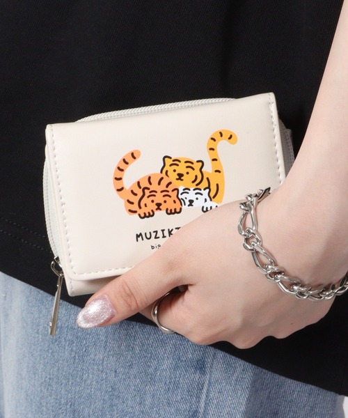 FUNALIVE（ファンアライブ）の「ムジークタイガー　チョイスラウンドミニ財布（財布・メンズ・ブラック/グレー/ホワイト・FREE）」の8枚目の写真