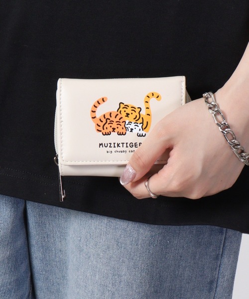 FUNALIVE（ファンアライブ）の「ムジークタイガー　チョイスラウンドミニ財布（財布・メンズ・ブラック/グレー/ホワイト・FREE）」の7枚目の写真