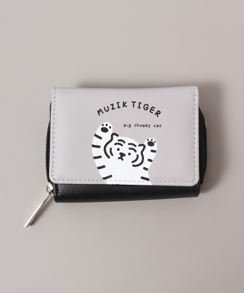FUNALIVE（ファンアライブ）の「ムジークタイガー　チョイスラウンドミニ財布（財布・メンズ・ブラック/グレー/ホワイト・FREE）」の13枚目の写真