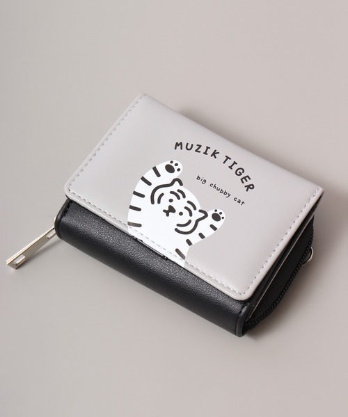 FUNALIVE（ファンアライブ）の「ムジークタイガー　チョイスラウンドミニ財布（財布・メンズ・ブラック/グレー/ホワイト・FREE）」の12枚目の写真