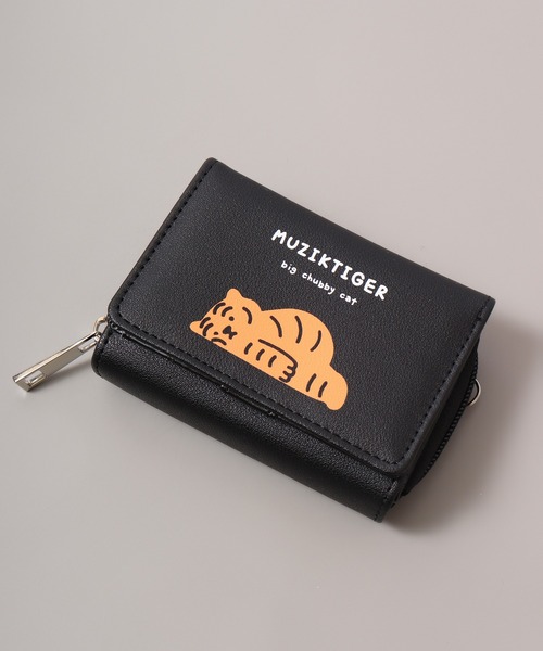 FUNALIVE（ファンアライブ）の「ムジークタイガー　チョイスラウンドミニ財布（財布・メンズ・ブラック/グレー/ホワイト・FREE）」の10枚目の写真