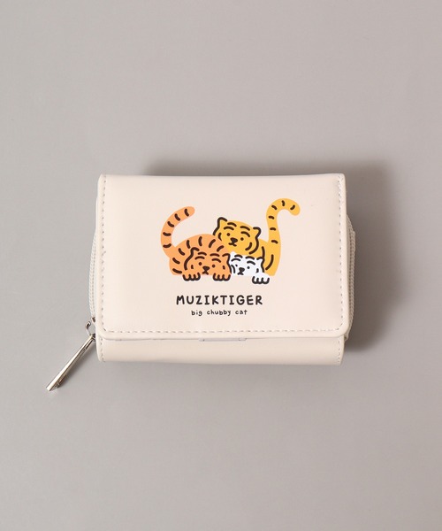 FUNALIVE（ファンアライブ）の「ムジークタイガー　チョイスラウンドミニ財布（財布・メンズ・ブラック/グレー/ホワイト・FREE）」の6枚目の写真
