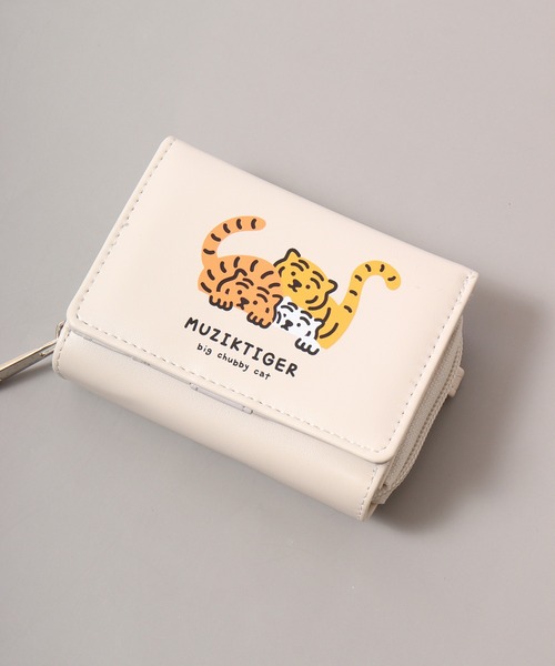 FUNALIVE（ファンアライブ）の「ムジークタイガー　チョイスラウンドミニ財布（財布・メンズ・ブラック/グレー/ホワイト・FREE）」の5枚目の写真