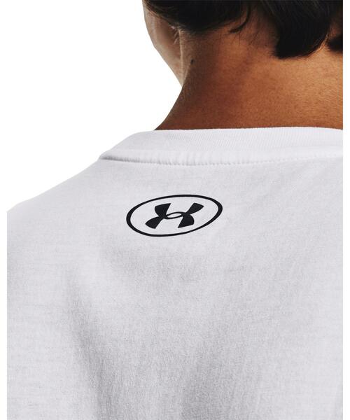 UNDER ARMOUR(アンダーアーマー)の「UAレフトチェスト カットオフ タンク(トレーニング/メンズ)(タンクトップ・メンズ・ホワイト・L/XL/M/3XL/XXL/S)」の5枚目の写真