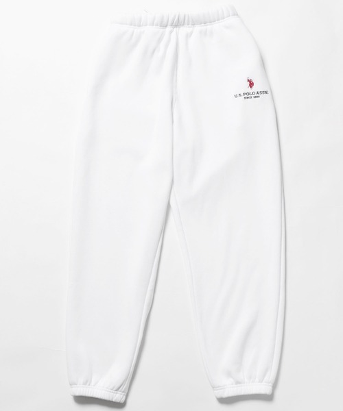 U.S. POLO ASSN.(ユーエスポロアッスン)の「U.S. POLO ASSN./ユーエスポロアッスン 裏起毛スウェットパンツ(スウェットパンツ・メンズ・アッシュグレー/ブラック/オフホワイト/ネイビー・L/S/M/LL)」の2枚目の写真